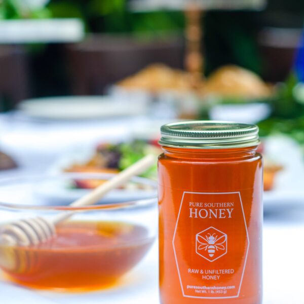 Honey 1 Lb Raw, Unfiltered, and Unheated - Image 2