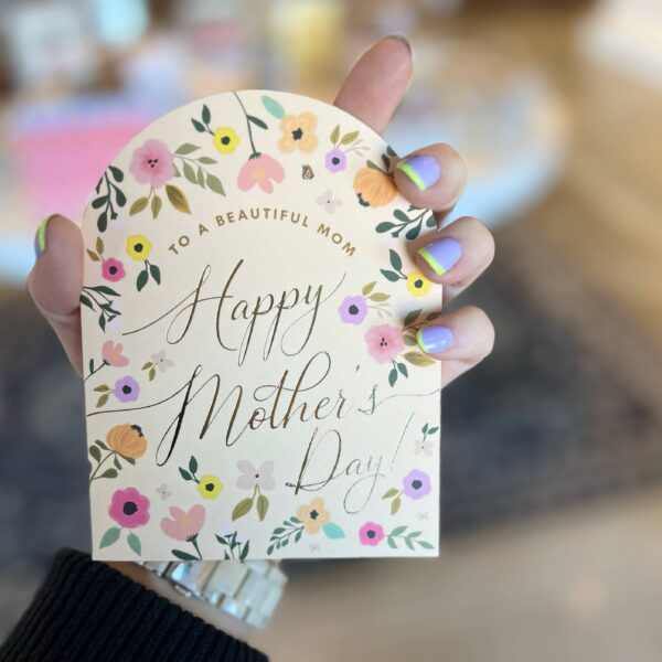 Arch Beautiful Mother's Day Floral Greeting Card - Image 3