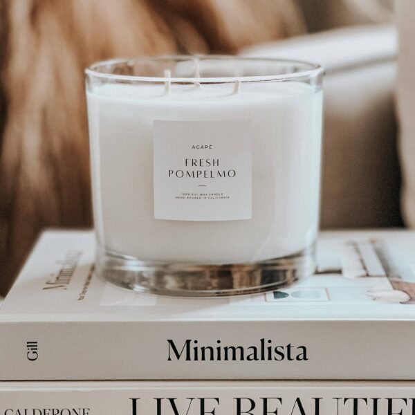 FRESH POMPELMO CANDLE: 11 oz SINGLE WICK - Image 3