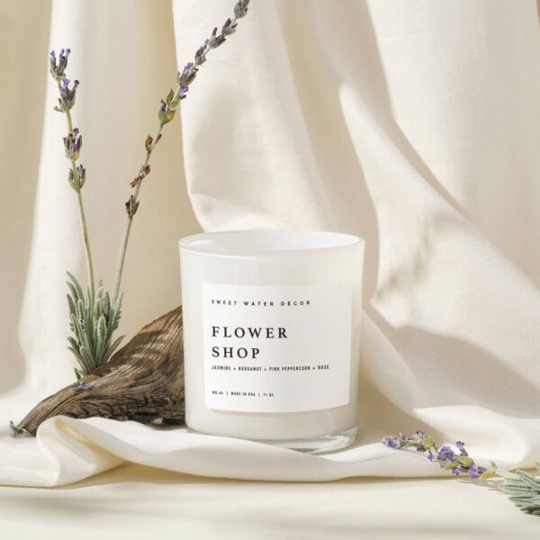 Flower Shop 11 oz Soy Candle - Image 4