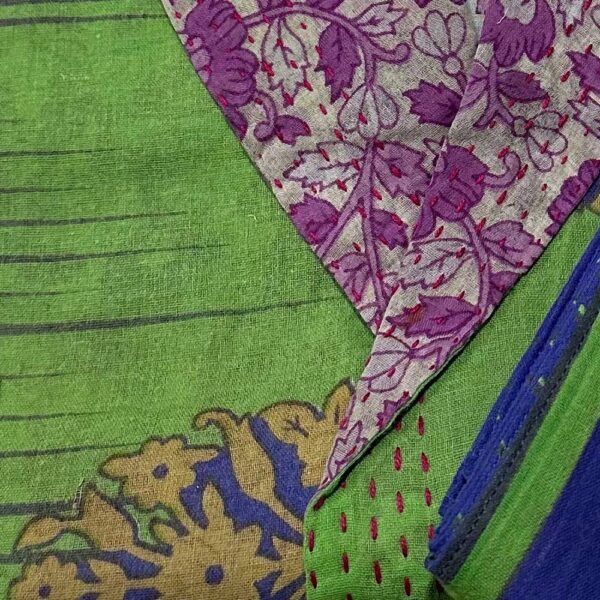 Recycled Sari Spa Bath Robe - Image 4