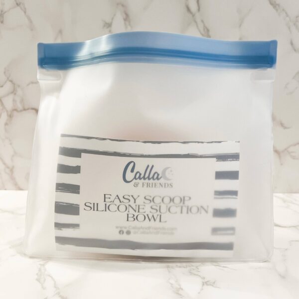 Easy Scoop Suction Bowl: Slate Blue - Image 8