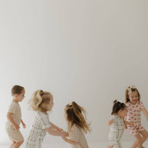 Bamboo Short Set | Cherry Orchard: 8/9 Years - Image 4
