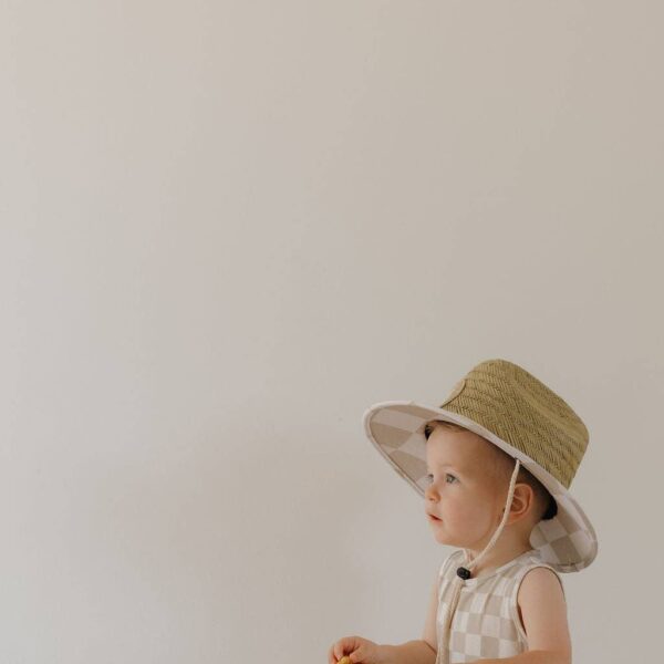 Harem Bamboo Romper | Checkerboard: 3-6 Months - Image 5