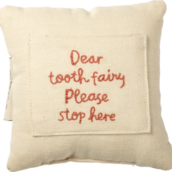 Pink Tooth Fairy Pillow - Image 2