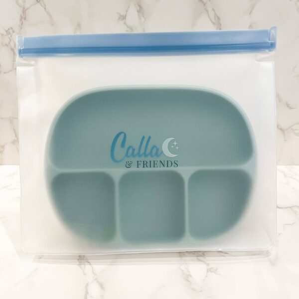 4 Section Suction Plate: Petal Pink - Image 10