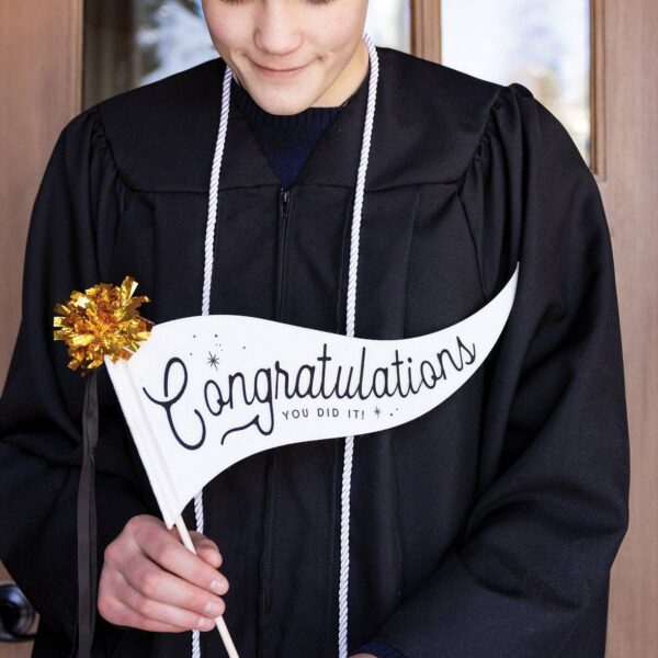 Congratulations Felt Pennant - Image 3