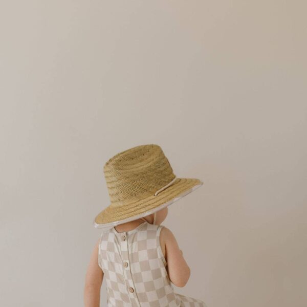Harem Bamboo Romper | Checkerboard: 3-6 Months - Image 6