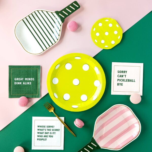 Pickleball Sayings Paper Cocktail Napkin Set - Image 4