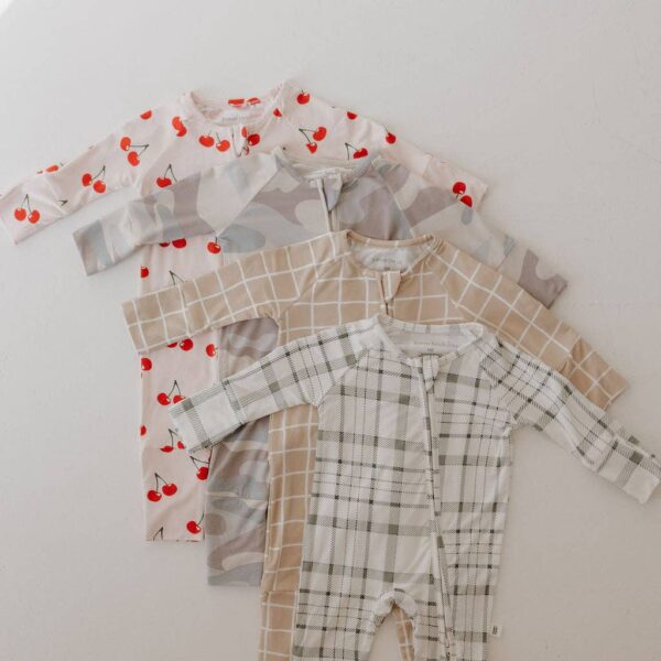 Bamboo Zip Pajamas | Grid: 12-18 Months - Image 8