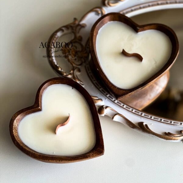 Heart Candle 1.5 fl oz -Red Sangria - Image 2