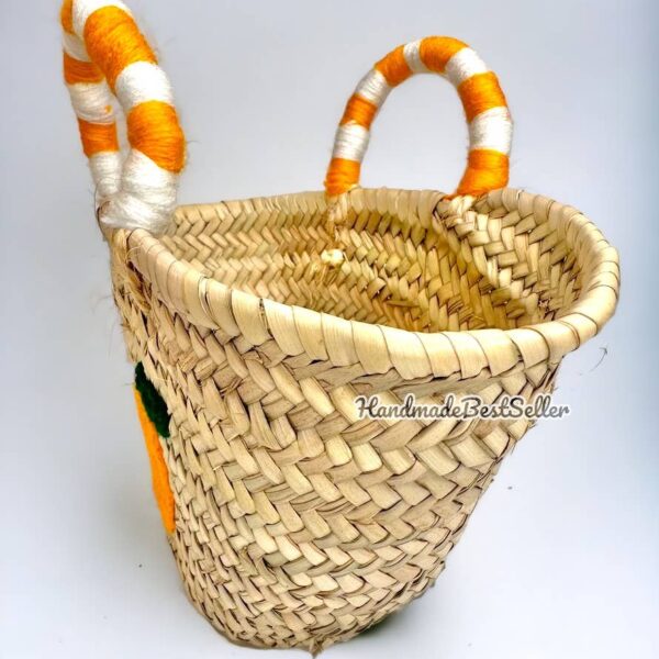 Sweet Summer Delights Tote Bag, Small French Baskets - Image 5