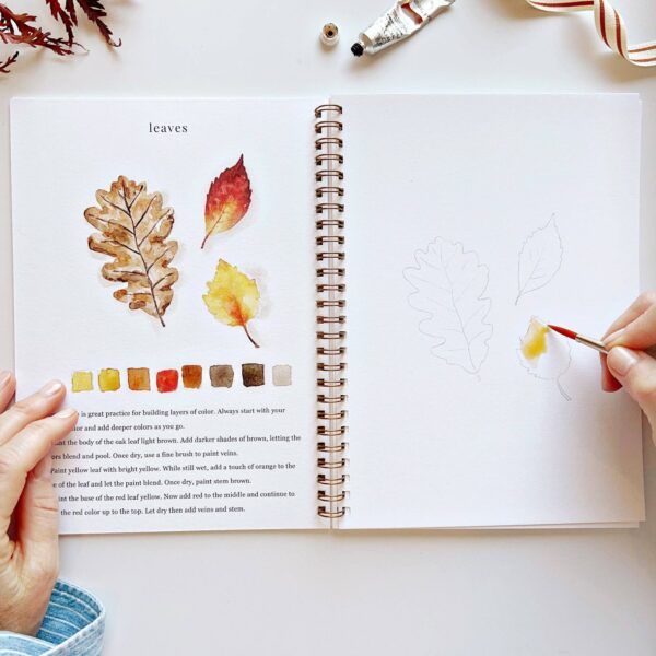 emily lex studio - Autumn watercolor workbook - Image 3