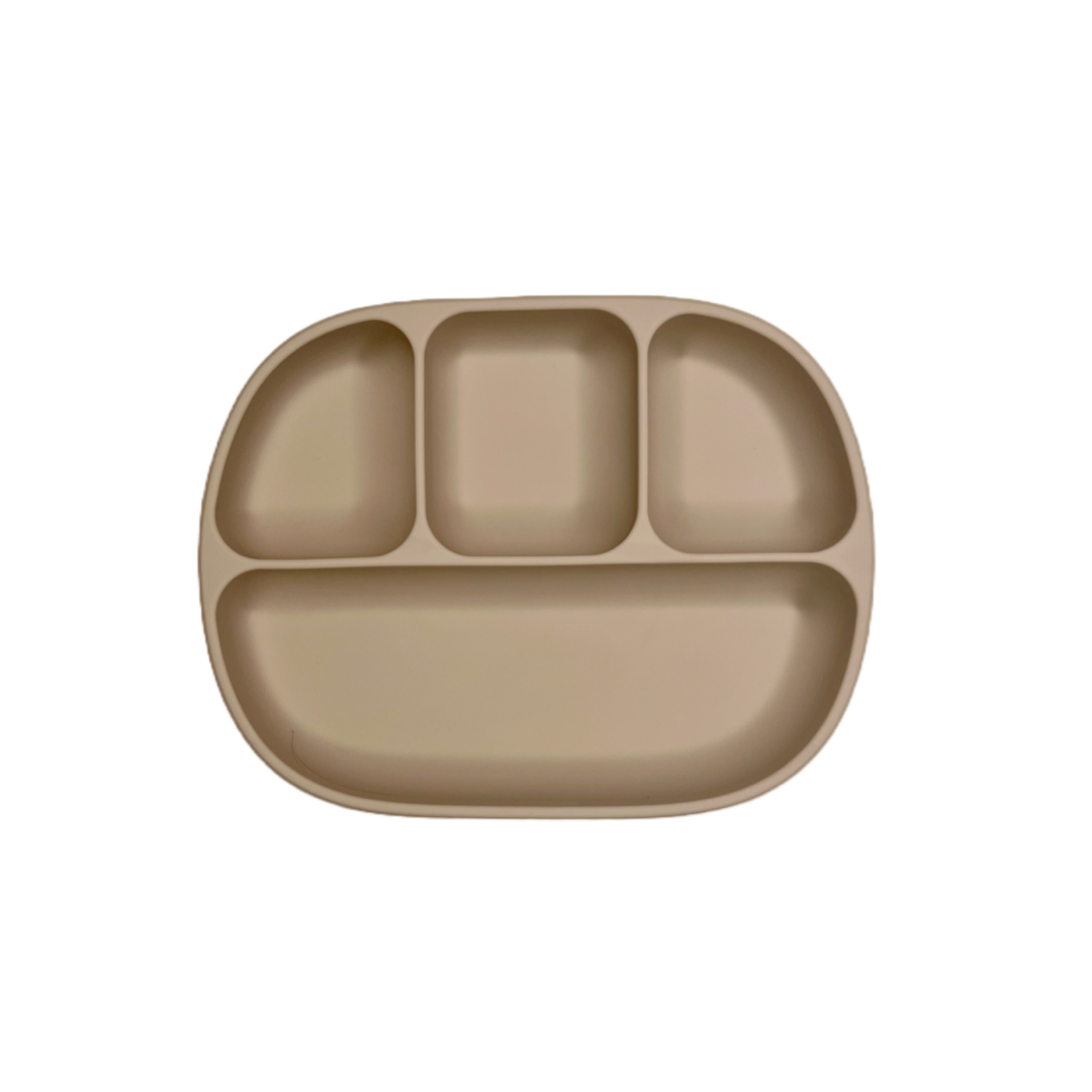 4 Section Suction Plate: Fawn