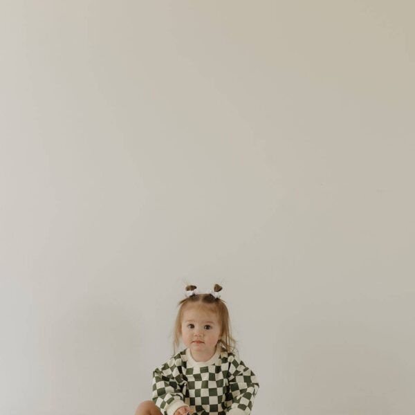 Sweatshirt Romper | Lucky: 18-24 Months - Image 3