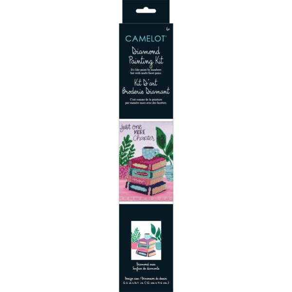 It's a Bookish Life Diamond Painting Kit: 01 Multi - Image 2