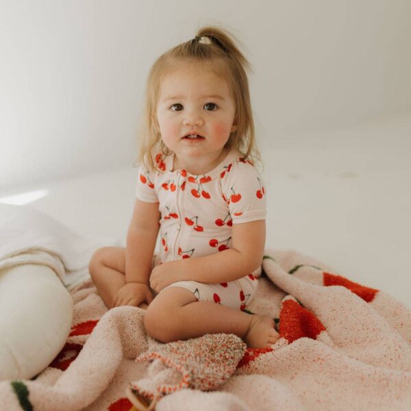 Bamboo Zip Shortie | Cherry Orchard: 18-24 Months - Image 12