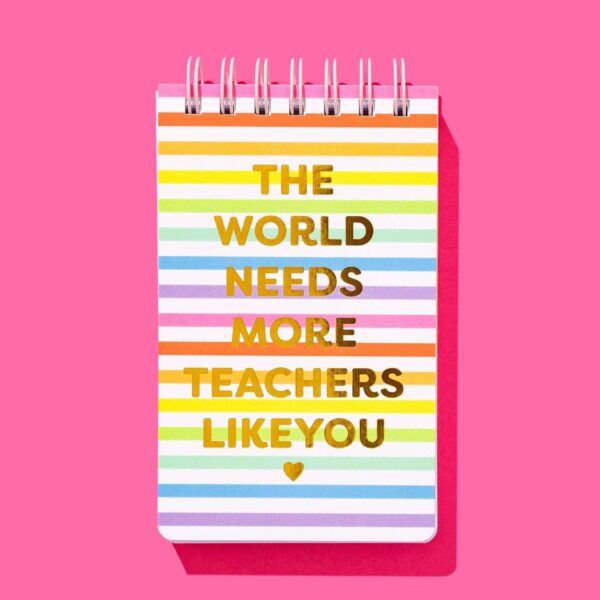 Small Spiral Top Notebook - Teacher Appreciation - 200 Pages - Image 2