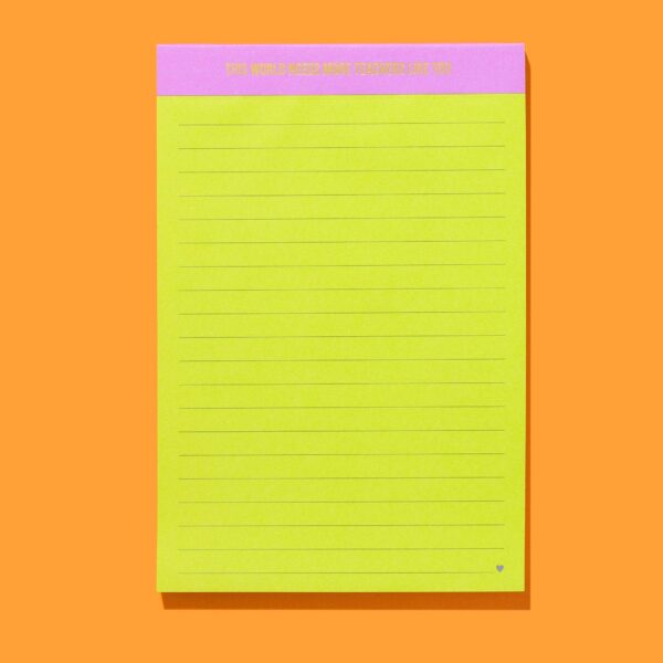 Large List Pad - Teacher Appreciation - 75 Sheets - Image 2