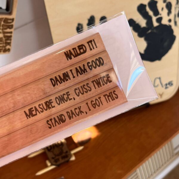 Father's Day Engraved Carpenter Pencils: Pack 1 - Image 4