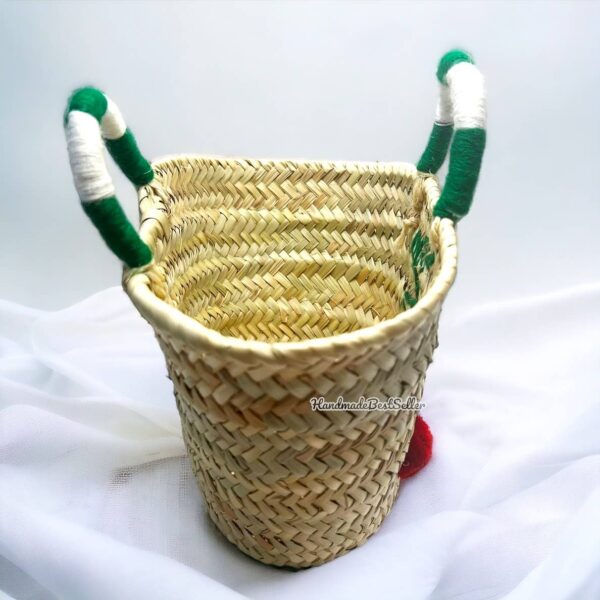 Sweet Summer Delights Tote Bag, Small French Baskets - Image 2