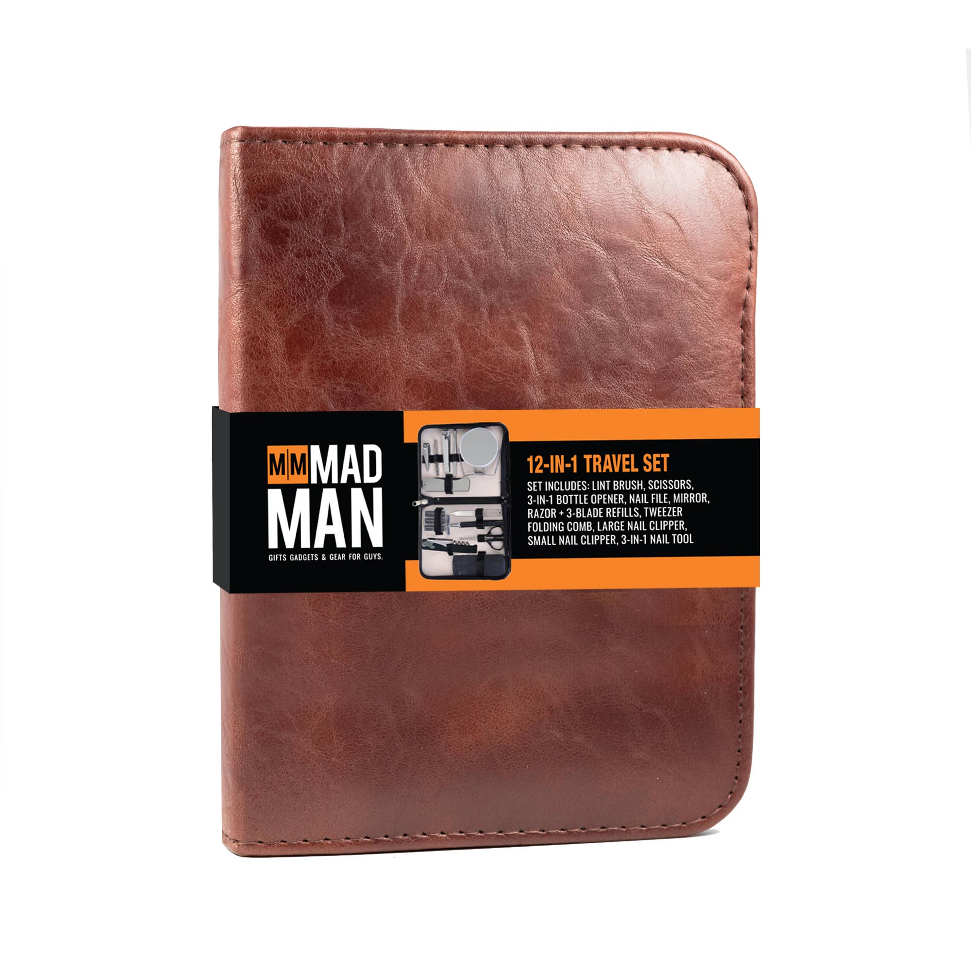 Mr. On the Move Grooming Kit: Brown