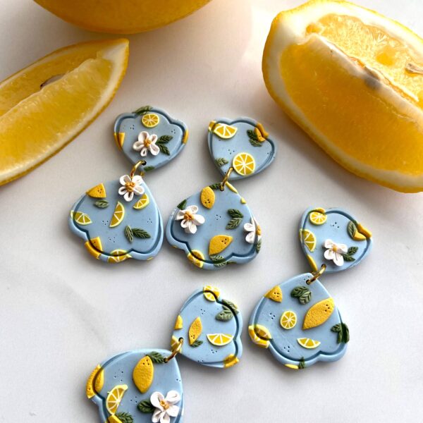Sweet Lemonade 2 Piece Dangles - Image 4