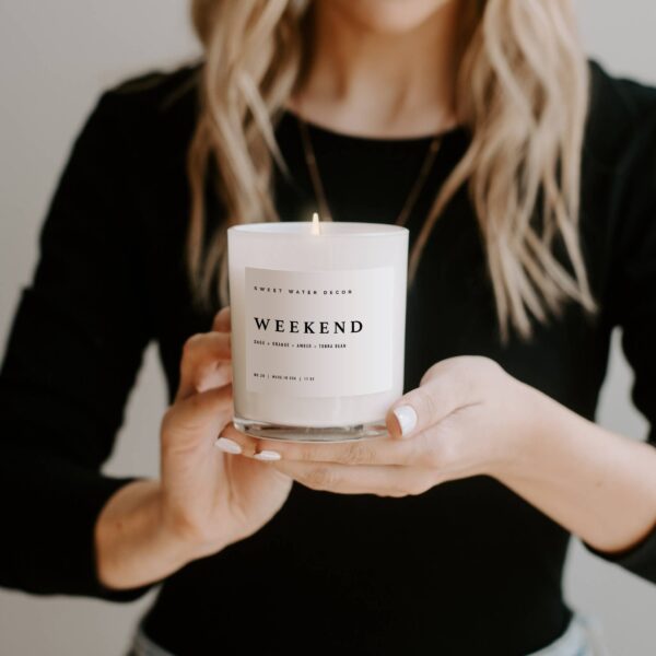 Weekend 11 oz Soy Candle - Image 3