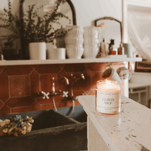 Flower Shop 9 oz Soy Candle - Image 3