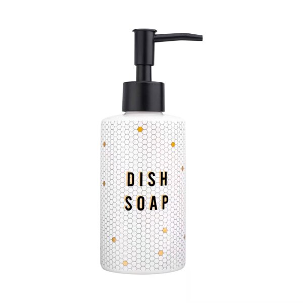 8.5oz Honeycomb Tile Dish Soap Dispenser - Image 7