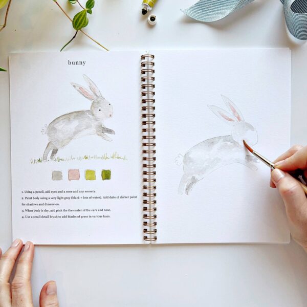 emily lex studio - Animals watercolor workbook - Image 7