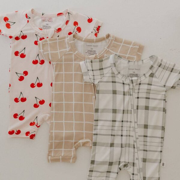 Bamboo Zip Shortie | Grid: 6-12 Months - Image 6