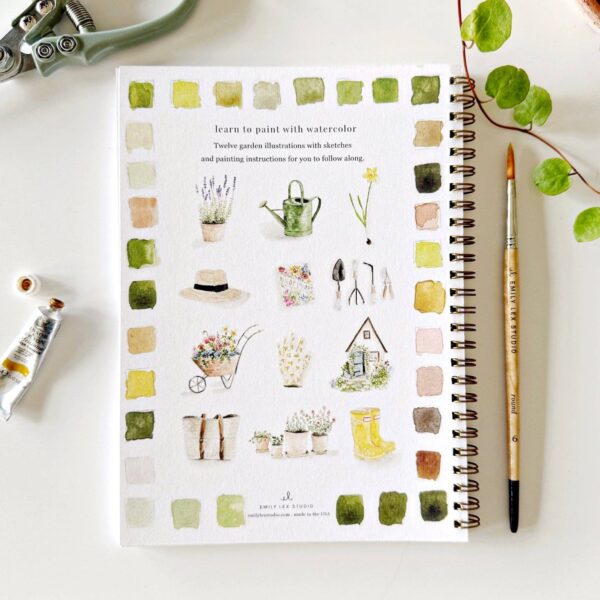 Garden watercolor workbook - Image 2