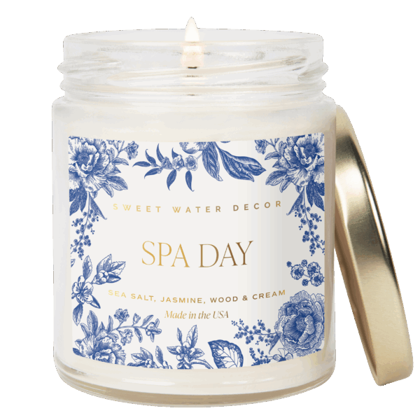 Spa Day 9 oz Soy Candle - Image 3