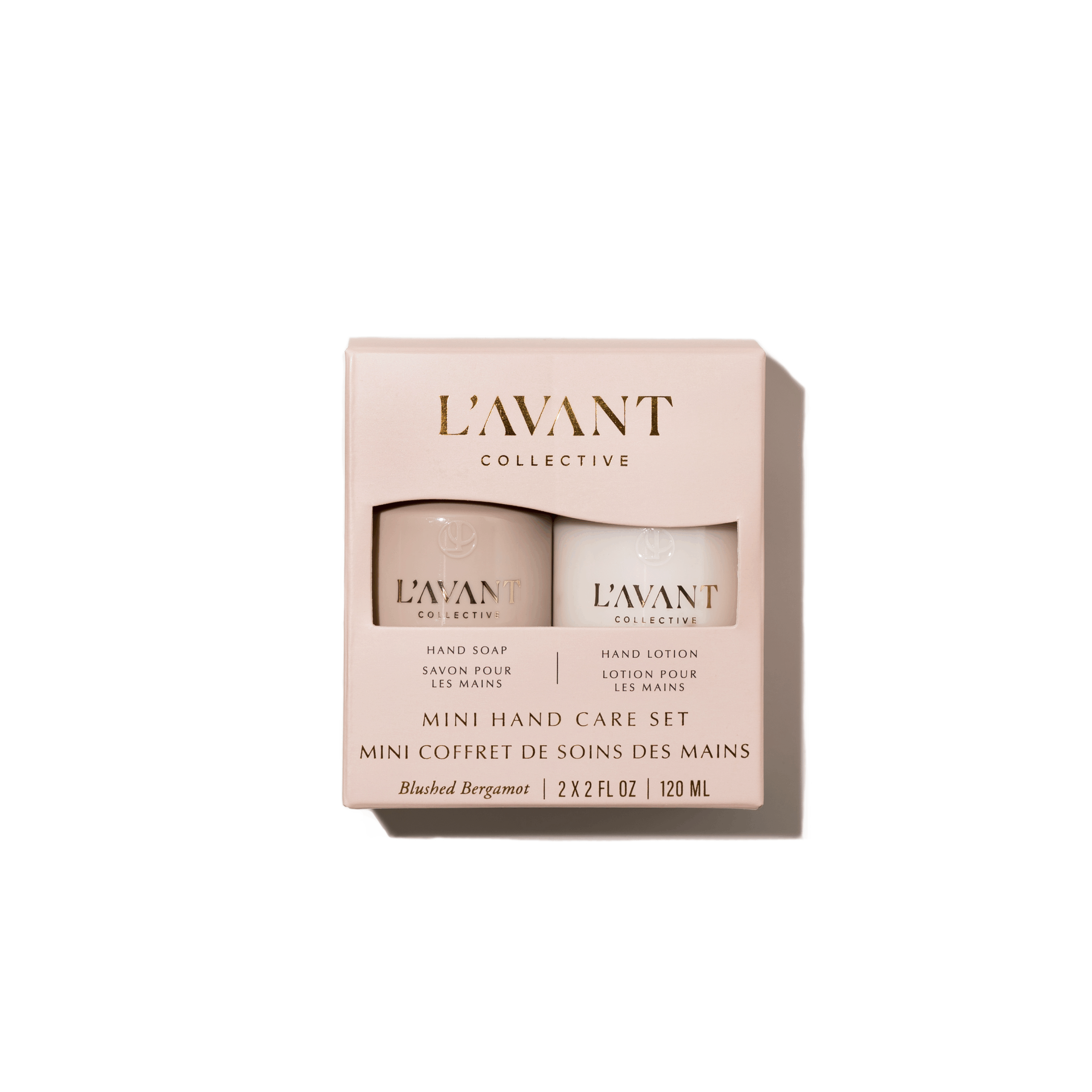 Mini Hand Care Set, Hand Soap Hand Lotion Blushed Bergamot