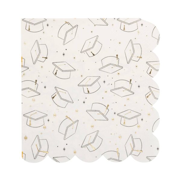 Grad Cap Cocktail Napkin - Image 4