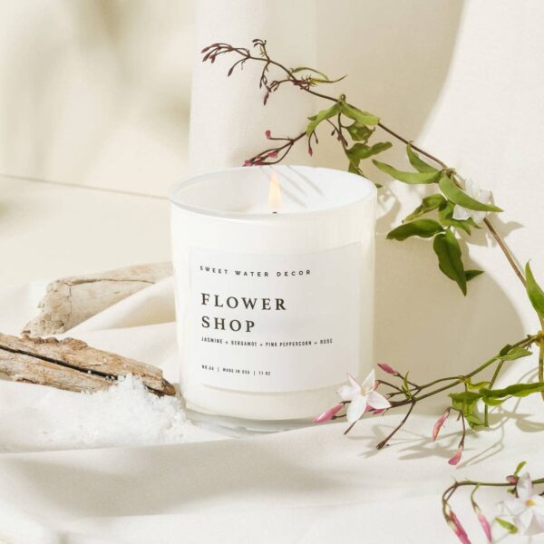 Flower Shop 11 oz Soy Candle - Image 5