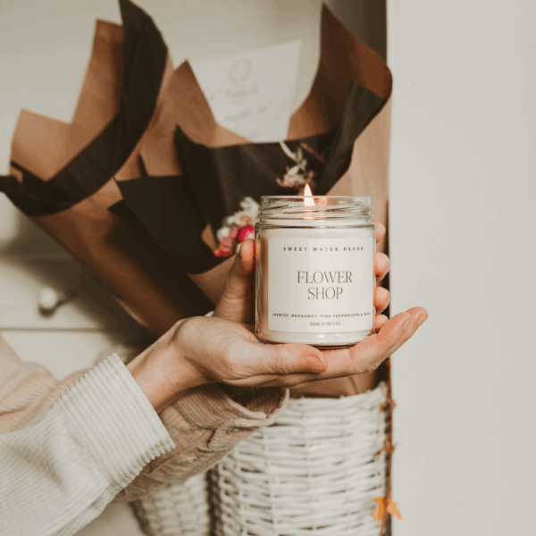Flower Shop 9 oz Soy Candle - Image 5