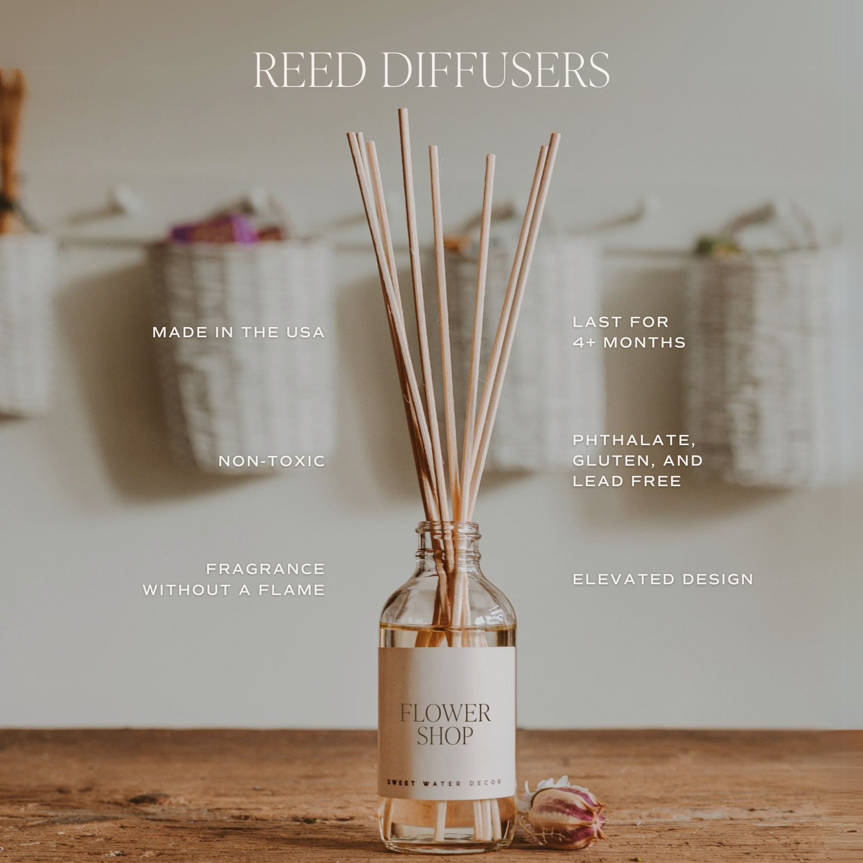 Flower Shop Reed Diffuser