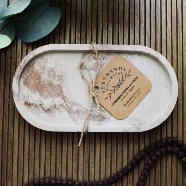 Verthandi Botanical - CONCRETE OVAL TRAY - Image 16