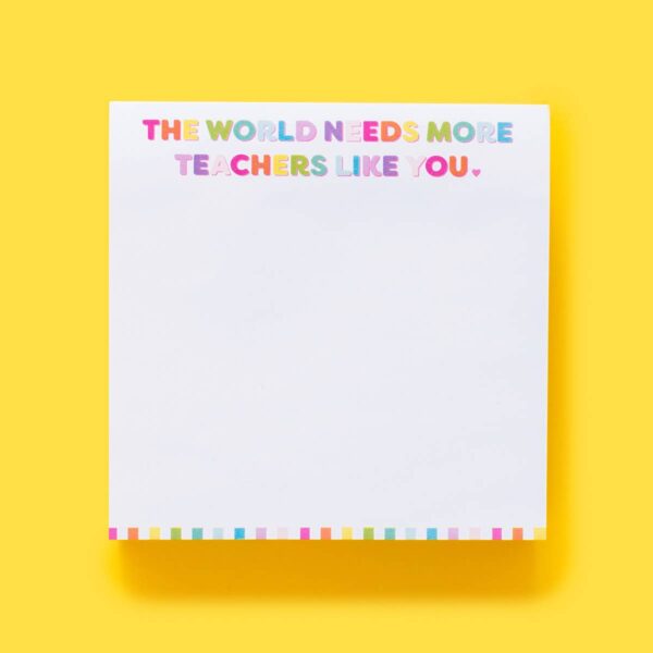 Sticky Notes Pad - Teacher Appreciation - 300 Sheets - Image 2