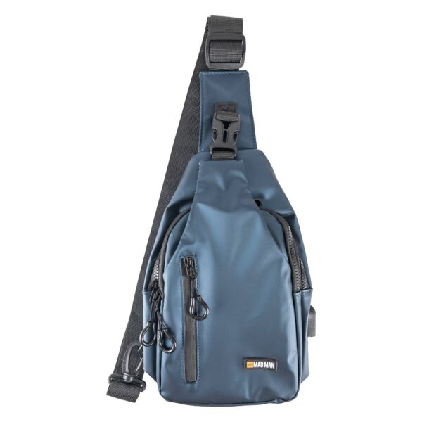 Marksman Sling Bag: Navy - Image 5