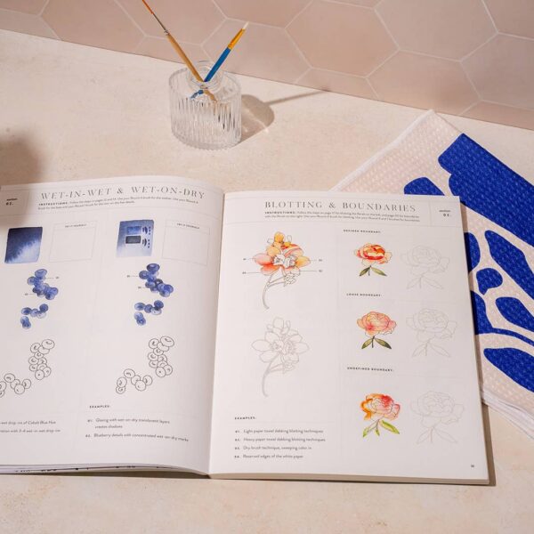 Watercolor Workbook: Café in Bloom - Image 4