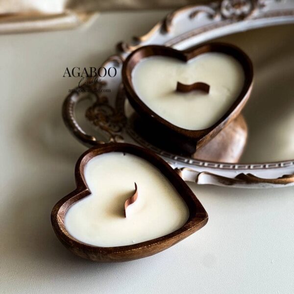 Heart Candle 1.5 fl oz -Red Sangria - Image 3