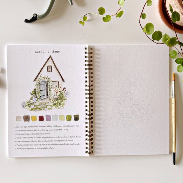 Garden watercolor workbook - Image 3