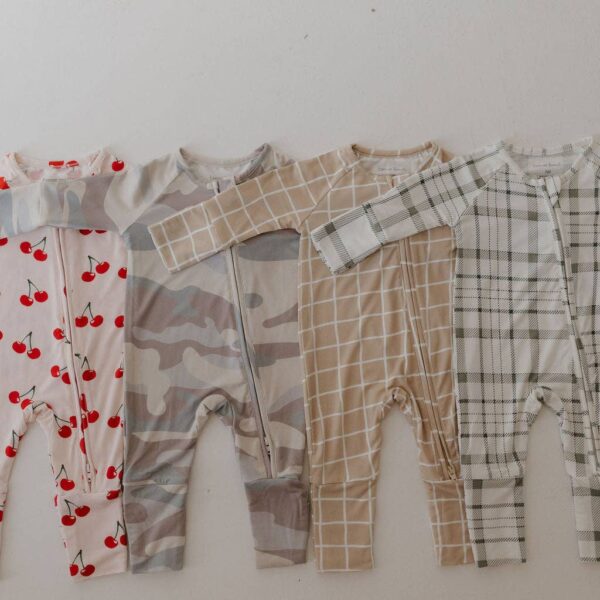 Bamboo Zip Pajamas | Grid: 12-18 Months - Image 13