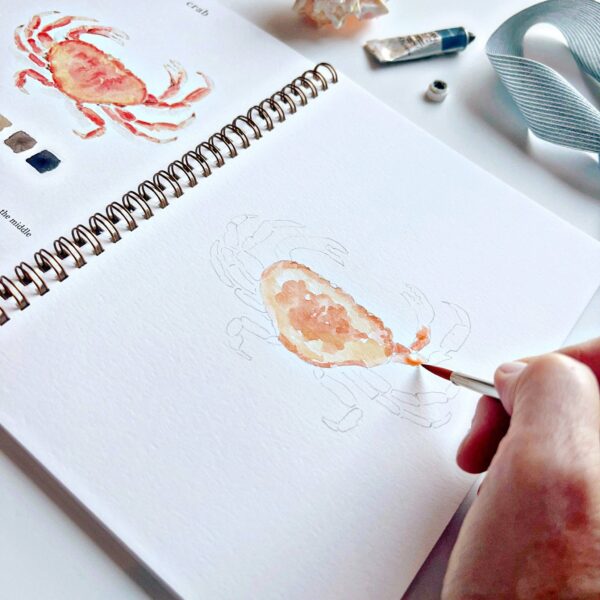 Seaside watercolor workbook - Image 6