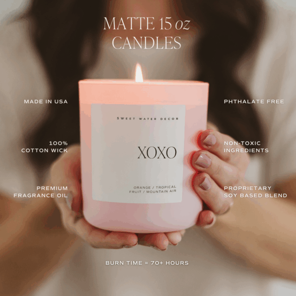 *NEW* Best Mom Ever 15 oz Soy Candle, Matte Jar - Gifts - Image 5