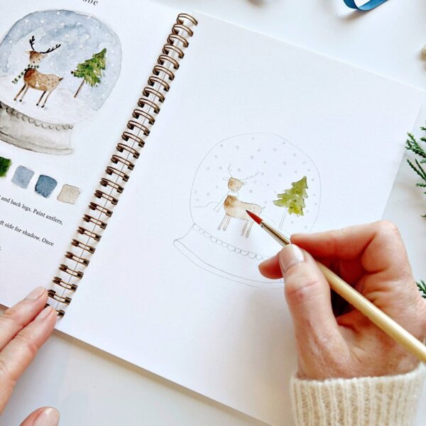 emily lex studio - Winter watercolor workbook - Image 4