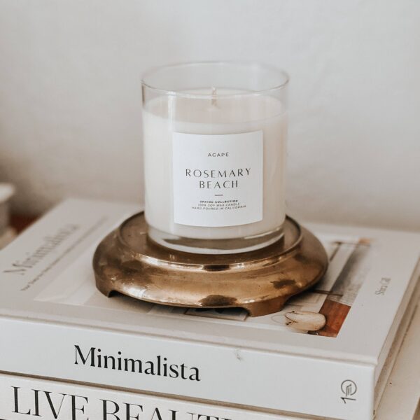 Agapé Candles - ROSEMARY BEACH CANDLE - Image 2